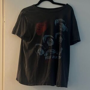 The Beatles Graphic Black T-Shirt